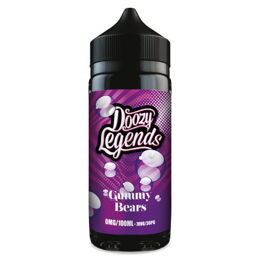 Doozy Legends 100ml E-Liquid Shortfill Gummy Bears