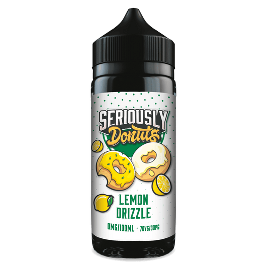 Doozy Seriously Donuts 100ml E-Liquid Shortfill Lemon Drizzle