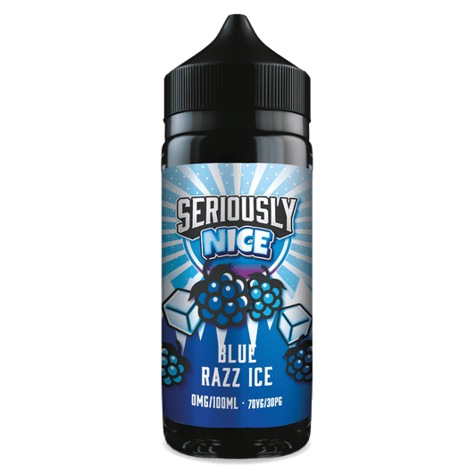 Doozy Seriously Nice 100ml E-Liquid Shortfill Blue Razz Ice