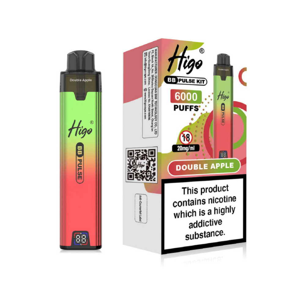 Higo BB Pulse 6000 Prefilled Pod Kit Double Apple