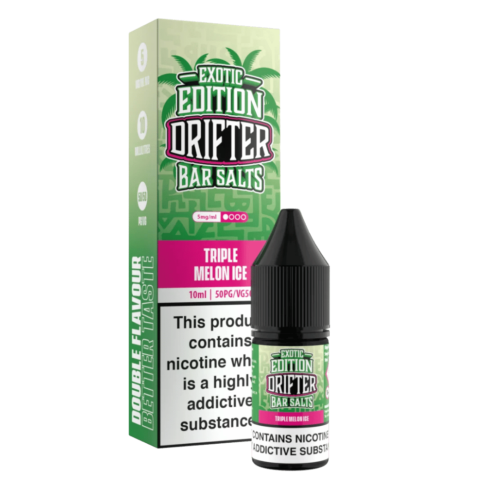 Drifter Bar Salts Exotic Edition Triple Melon Ice Nic Salt