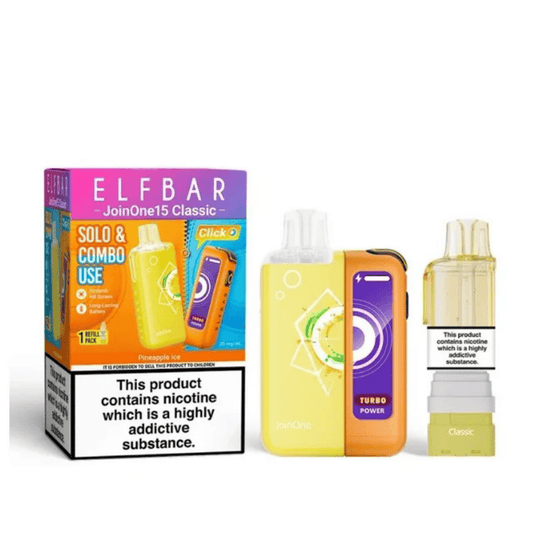 Elf Bar JoinOne15 Classic Prefilled Pod Kit Pineapple Ice