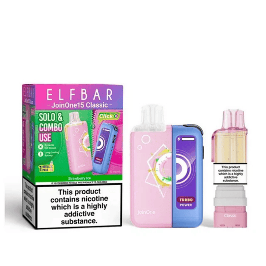 Elf Bar JoinOne15 Classic Prefilled Pod Kit Strawberry Ice