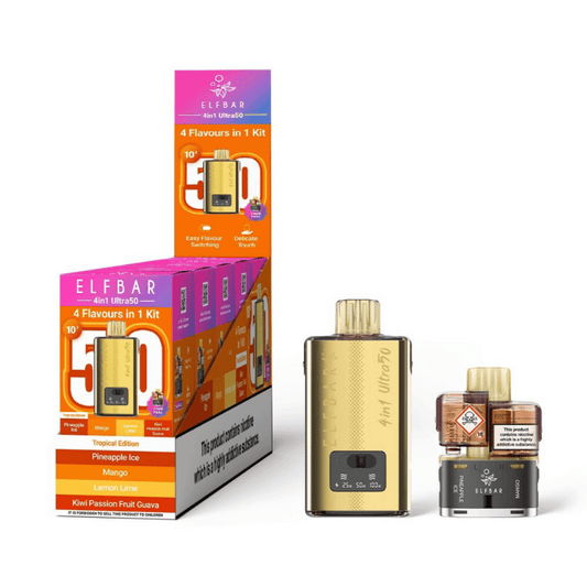 Elf Bar 4in1 Ultra 50 Prefilled Pod Kit Tropical Edition