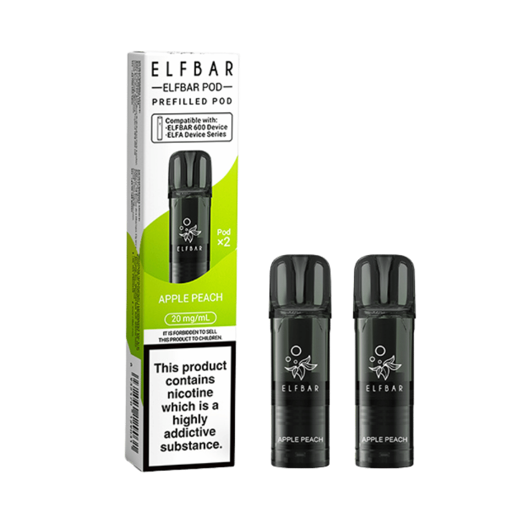 Elf Bar 600 Prefilled Pod Apple Peach