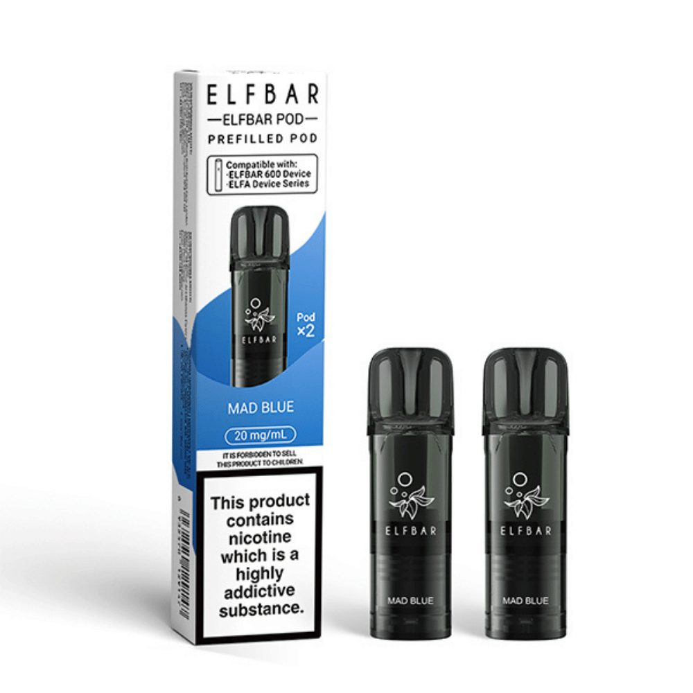 Elf Bar 600 Prefilled Pod Mad Blue