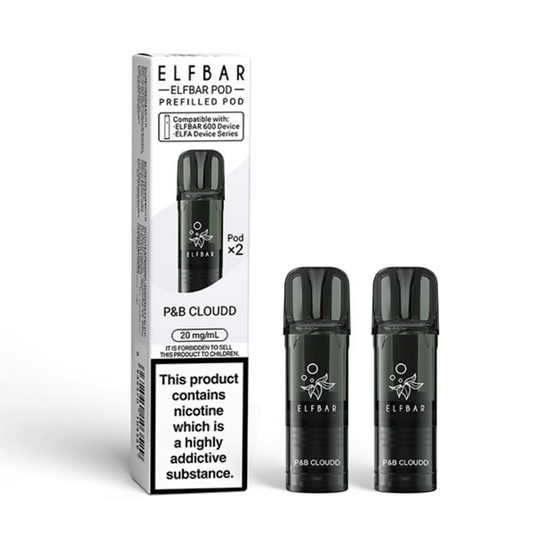 Elf Bar 600 Prefilled Pod P&B Cloudd