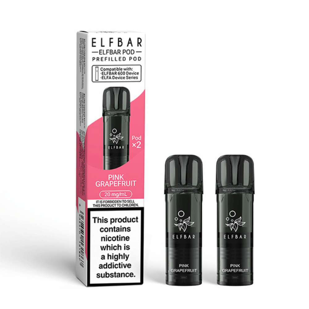 Elf Bar 600 Prefilled Pod Pink Grapefruit
