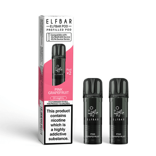 Elf Bar 600 Prefilled Pod Pink Grapefruit