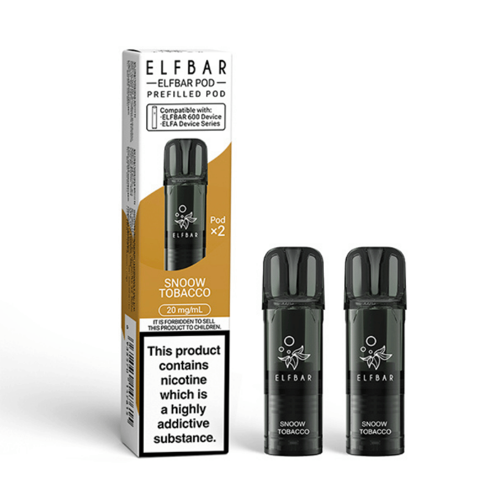 Elf Bar 600 Prefilled Pod Snoow Tobacco