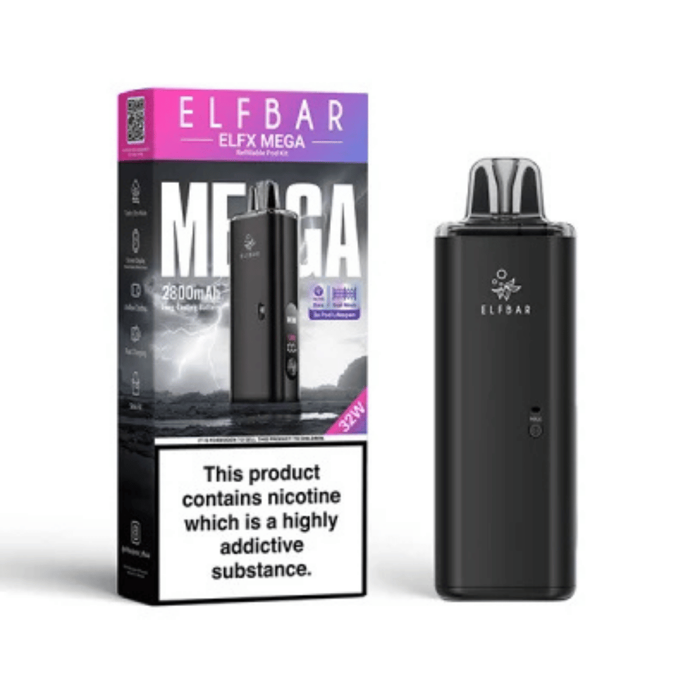Elf Bar ELFX Mega Vape Kit | Only 15.99 Elf Bar ELFX Mega Vape Kit | Only 15.99