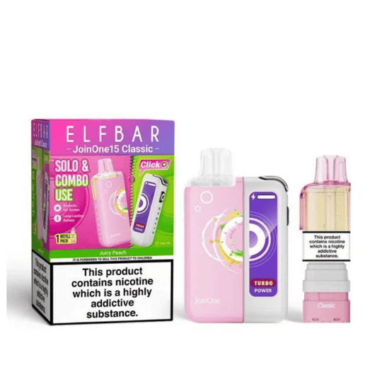 Elf Bar JoinOne15 Classic Prefilled Pod Kit Juicy Peach