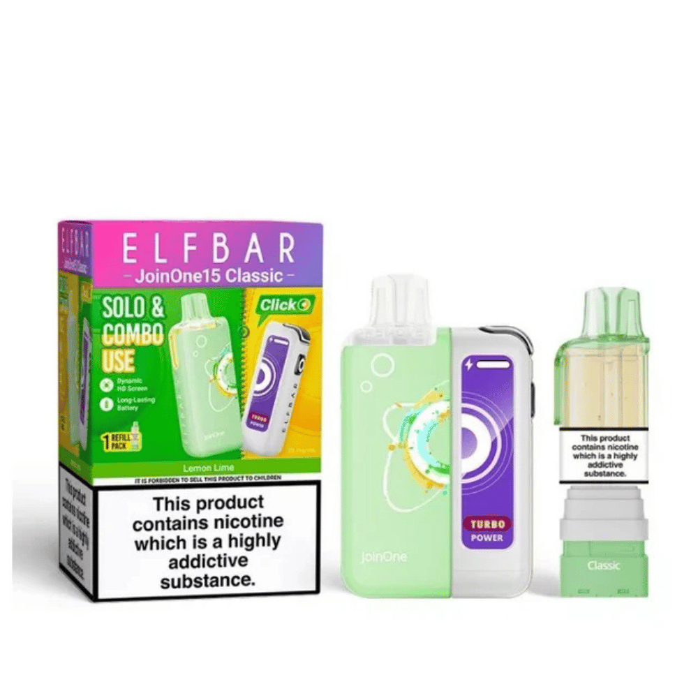 Elf Bar JoinOne15 Classic Prefilled Pod Kit Lemon Lime