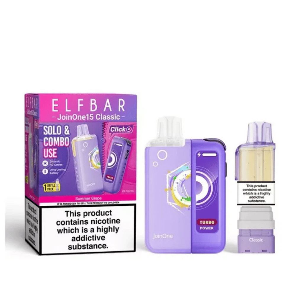 Elf Bar JoinOne15 Classic Prefilled Pod Kit Summer Grape