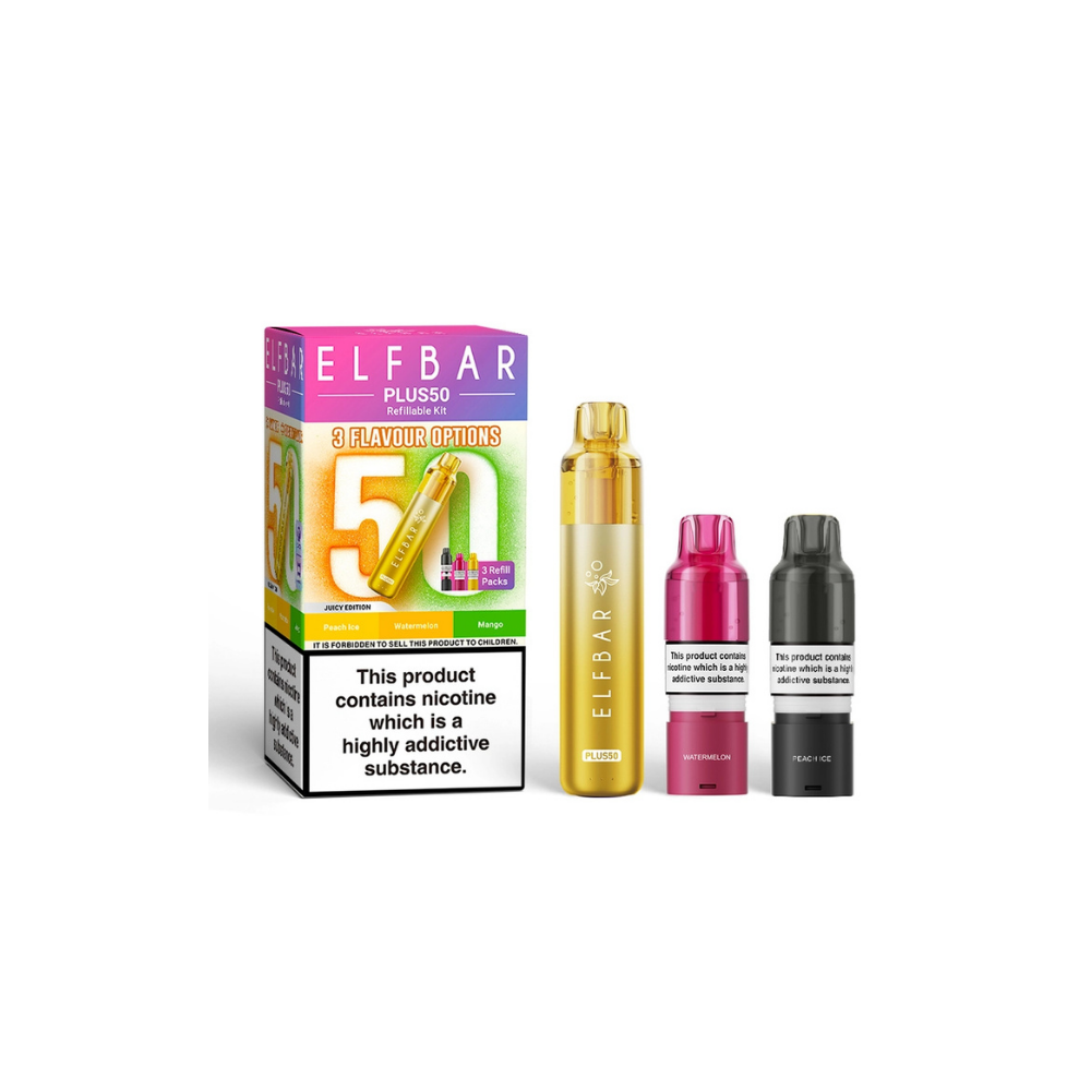 ELF BAR Plus 50 Prefilled Pod Kit Juicy Edition
