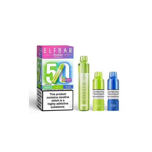 ELF BAR Plus 50 Prefilled Pod Kit Mint Edition