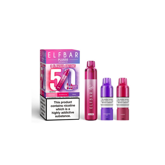 ELF BAR Plus 50 Prefilled Pod Kit Red Edition