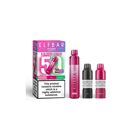 ELF BAR Plus 50 Prefilled Pod Kit Summer Edition