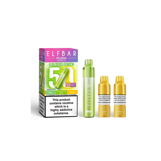 ELF BAR Plus 50 Prefilled Pod Kit Tropical Edition