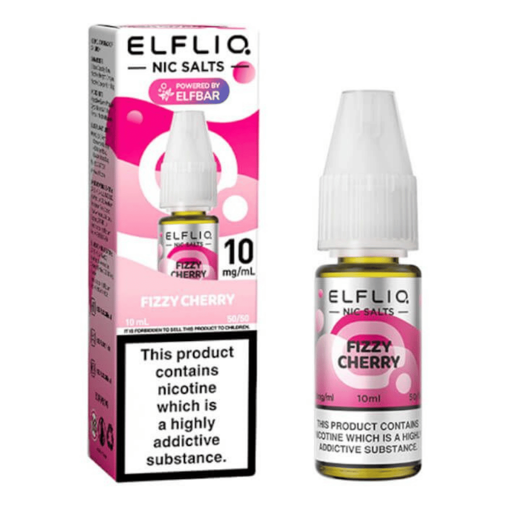 Elfliq Nic Salt E-Liquid 10ml Fizzy Cherry