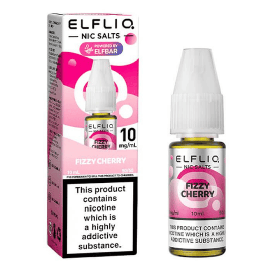 Elfliq Nic Salt E-Liquid 10ml Fizzy Cherry