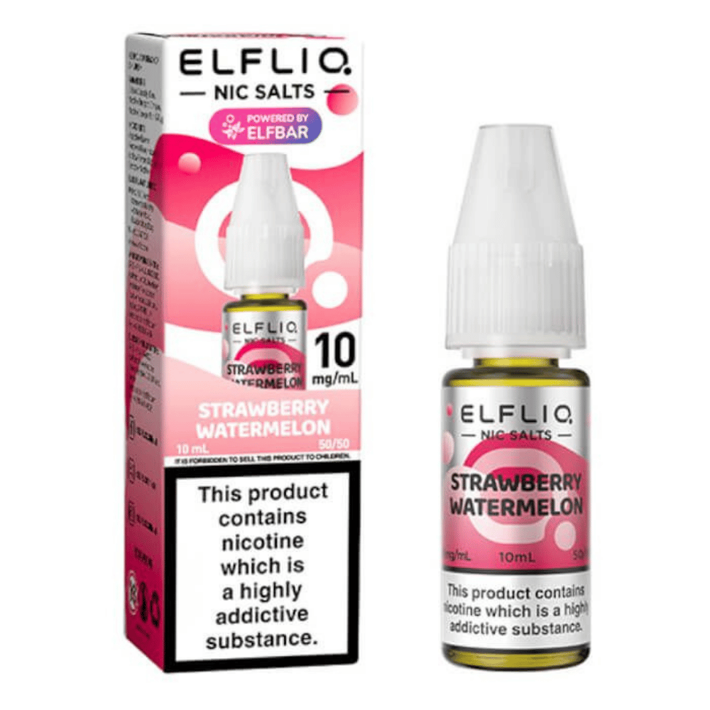 Elfliq Nic Salt E-Liquid 10ml Strawberry Watermelon