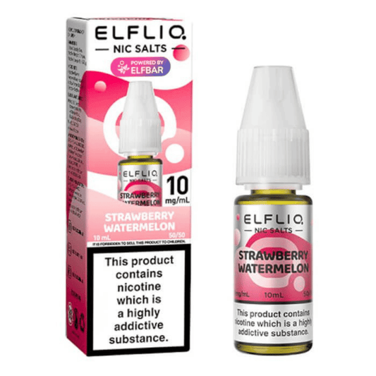 Elfliq Nic Salt E-Liquid 10ml Strawberry Watermelon