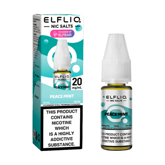 Elf Bar Elfliq Peace Mint E Liquid 10ml