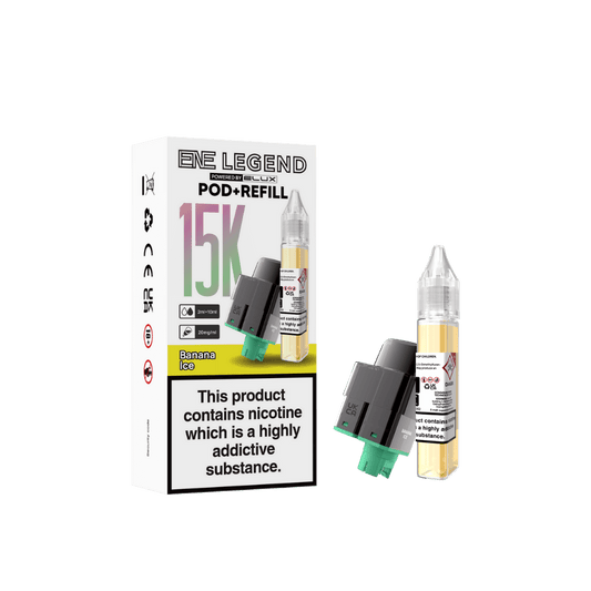 Elux ENE Legend 15k Prefilled Pod Banana Ice
