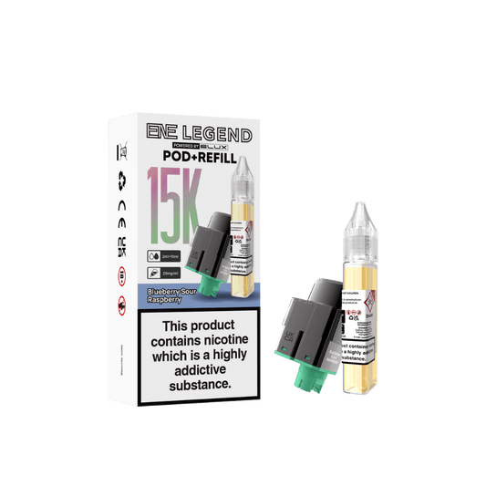 Elux ENE Legend 15k Prefilled Pod Blueberry Sour Raspberry
