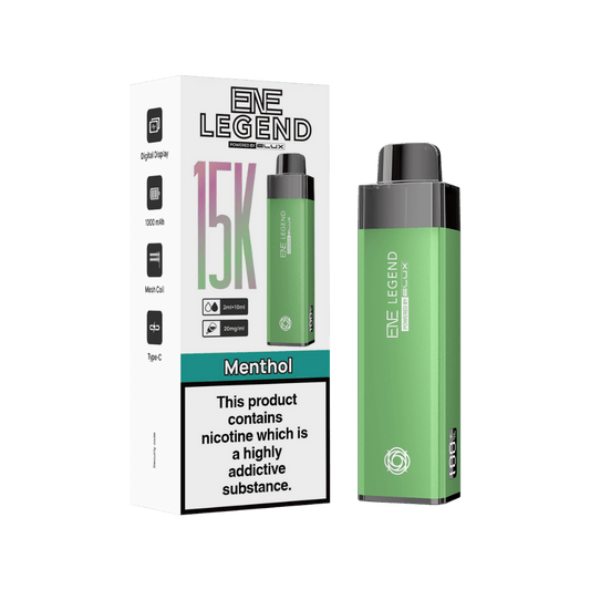 Elux ENE Legend 15k Prefilled Pod Kit Menthol