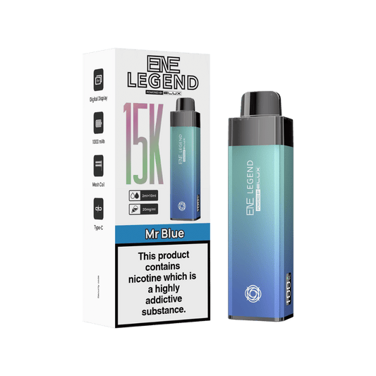 Elux ENE Legend 15k Prefilled Pod Kit Mr Blue