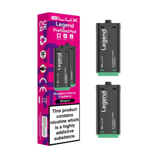 Elux Legend 1500 Prefilled Pod Blueberry Cherry Cranberry