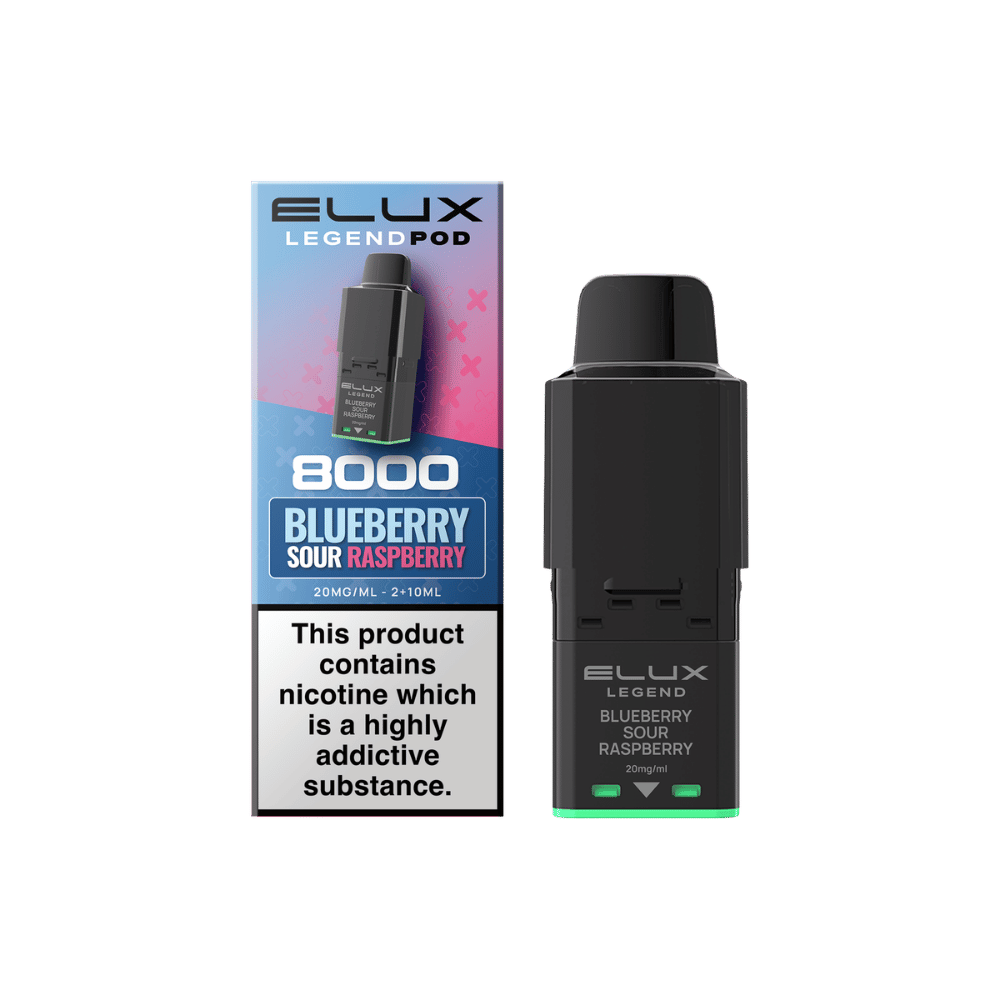Elux Legend 8000 Prefilled Pod Blueberry Sour Raspberry