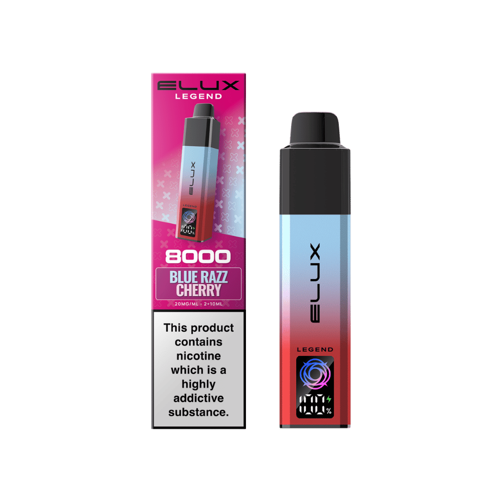 Elux Legend 8000 Prefilled Pod Kit Blue Razz Cherry
