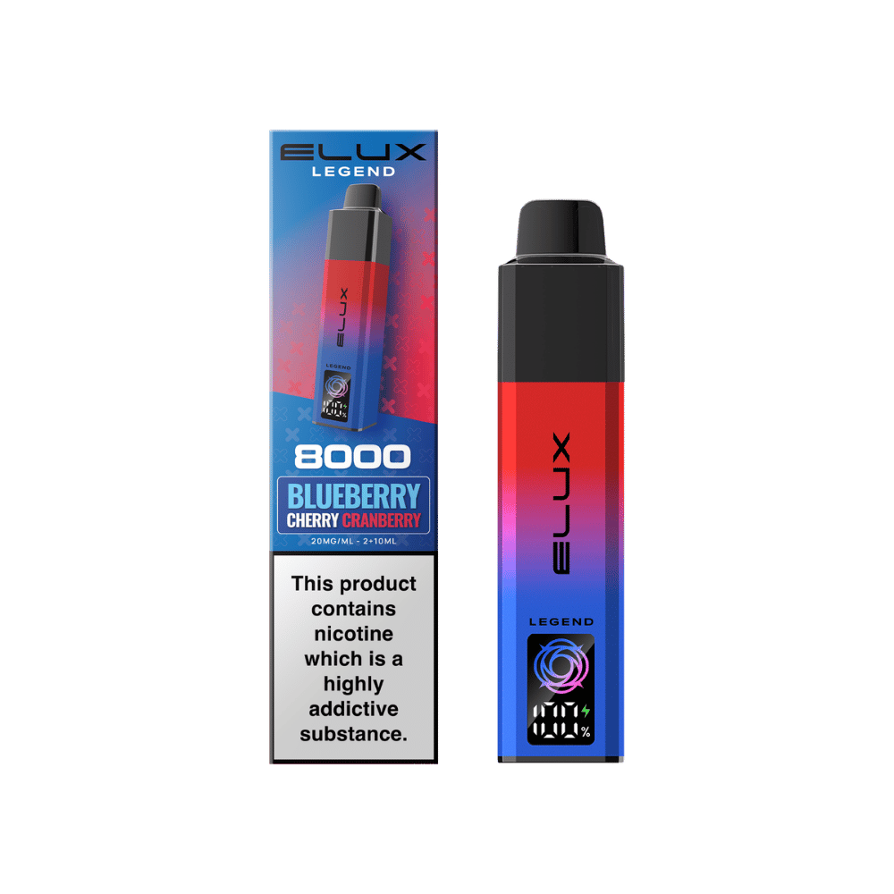 Elux Legend 8000 Prefilled Pod Kit Blueberry Cherry Cranberry