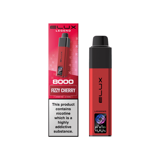 Elux Legend 8000 Prefilled Pod Kit Fizzy Cherry