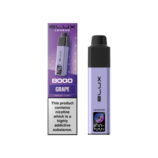 Elux Legend 8000 Prefilled Pod Kit Grape