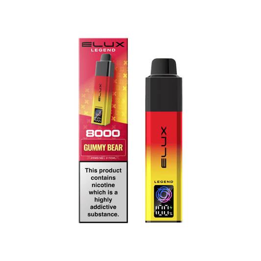 Elux Legend 8000 Prefilled Pod Kit Gummy Bear