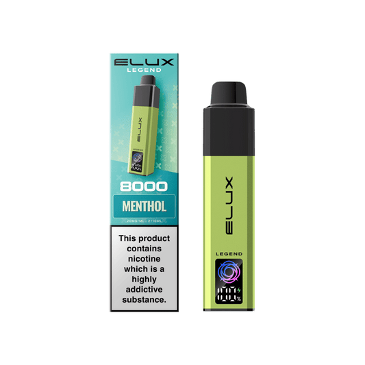 Elux Legend 8000 Prefilled Pod Kit Menthol