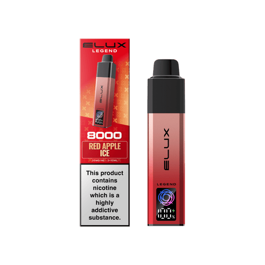 Elux Legend 8000 Prefilled Pod Kit Red Apple Ice