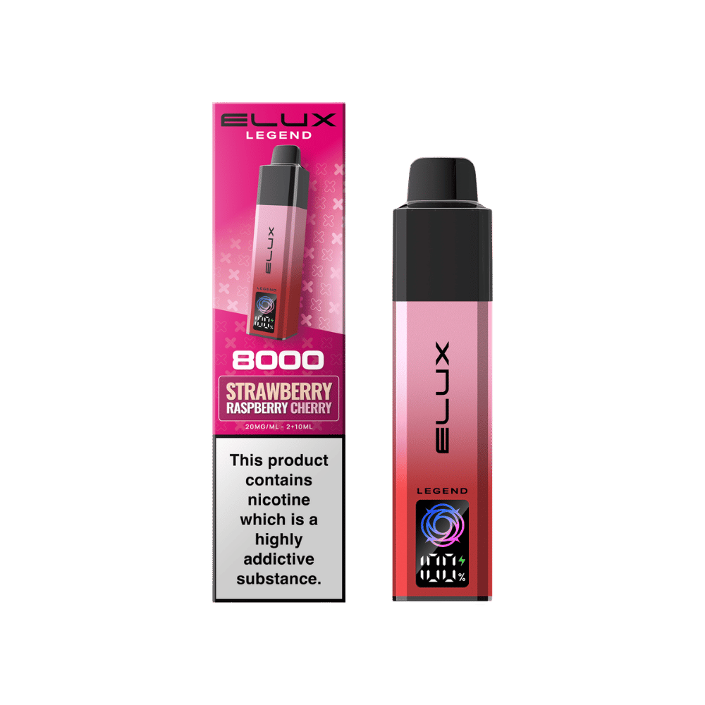 Elux Legend 8000 Prefilled Pod Kit Strawberry Raspberry Cherry