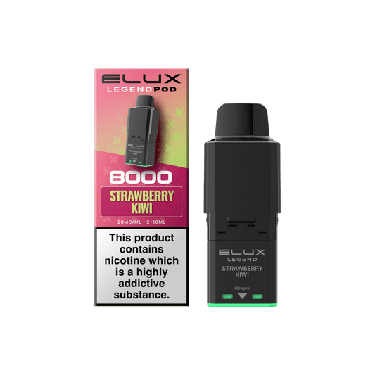Elux Legend 8000 Prefilled Pod Strawberry Kiwi