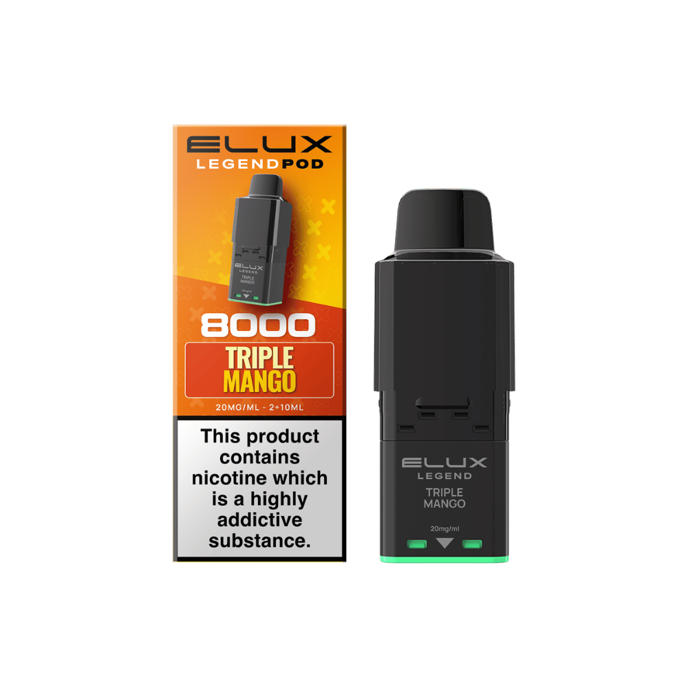 Elux Legend 8000 Prefilled Pod Triple Mango