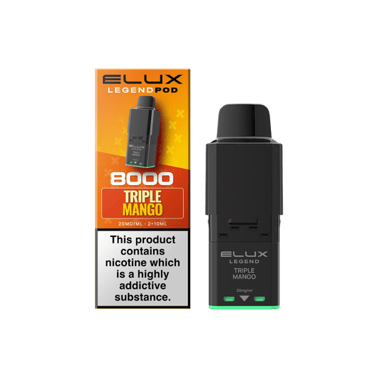 Elux Legend 8000 Prefilled Pod Triple Mango
