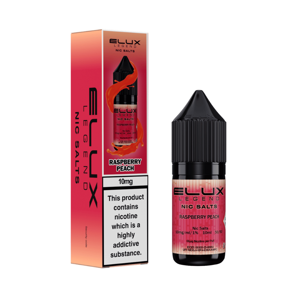 elux nic salts near me Elux Legend Nic Salt Raspberry Peach E-Liquid