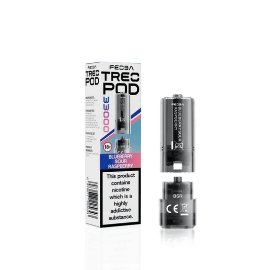 Feoba Treo 33000 Prefilled Pod Blueberry Sour Raspberry
