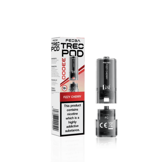 Feoba Treo 33000 Prefilled Pod Fizzy Cherry