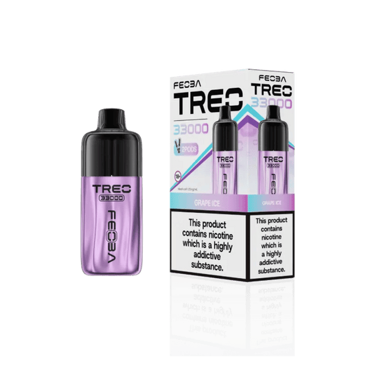 Feoba Treo 33000 Prefilled Pod Kit Grape Ice