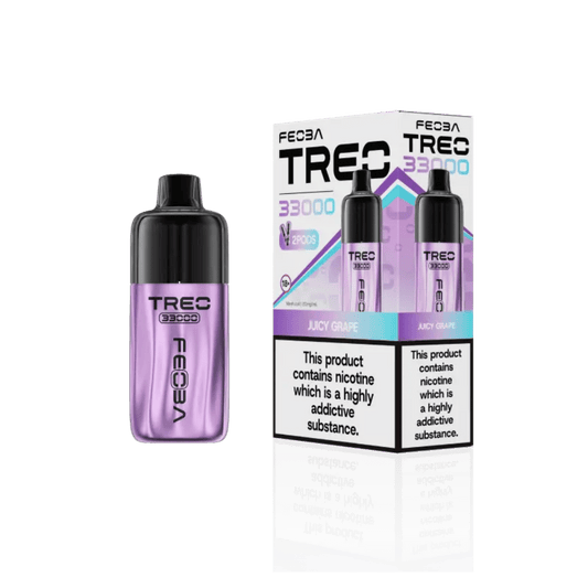 Feoba Treo 33000 Prefilled Pod Kit Juicy Grape